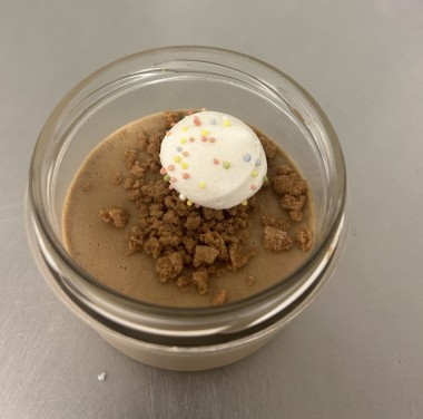 Panna cotta café